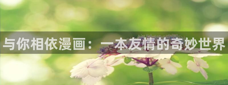 app漫画之家：与你相依漫画：一本友情的奇妙世界